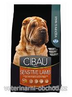 Psi - krmivo - CIBAU Adult Sensitive Lamb&Rice