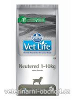 Psi - krmivo - Vet Life Natural DOG Neutered 1-10kg